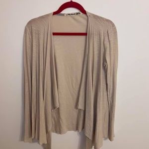 Michael Stars beige cardigan, OS